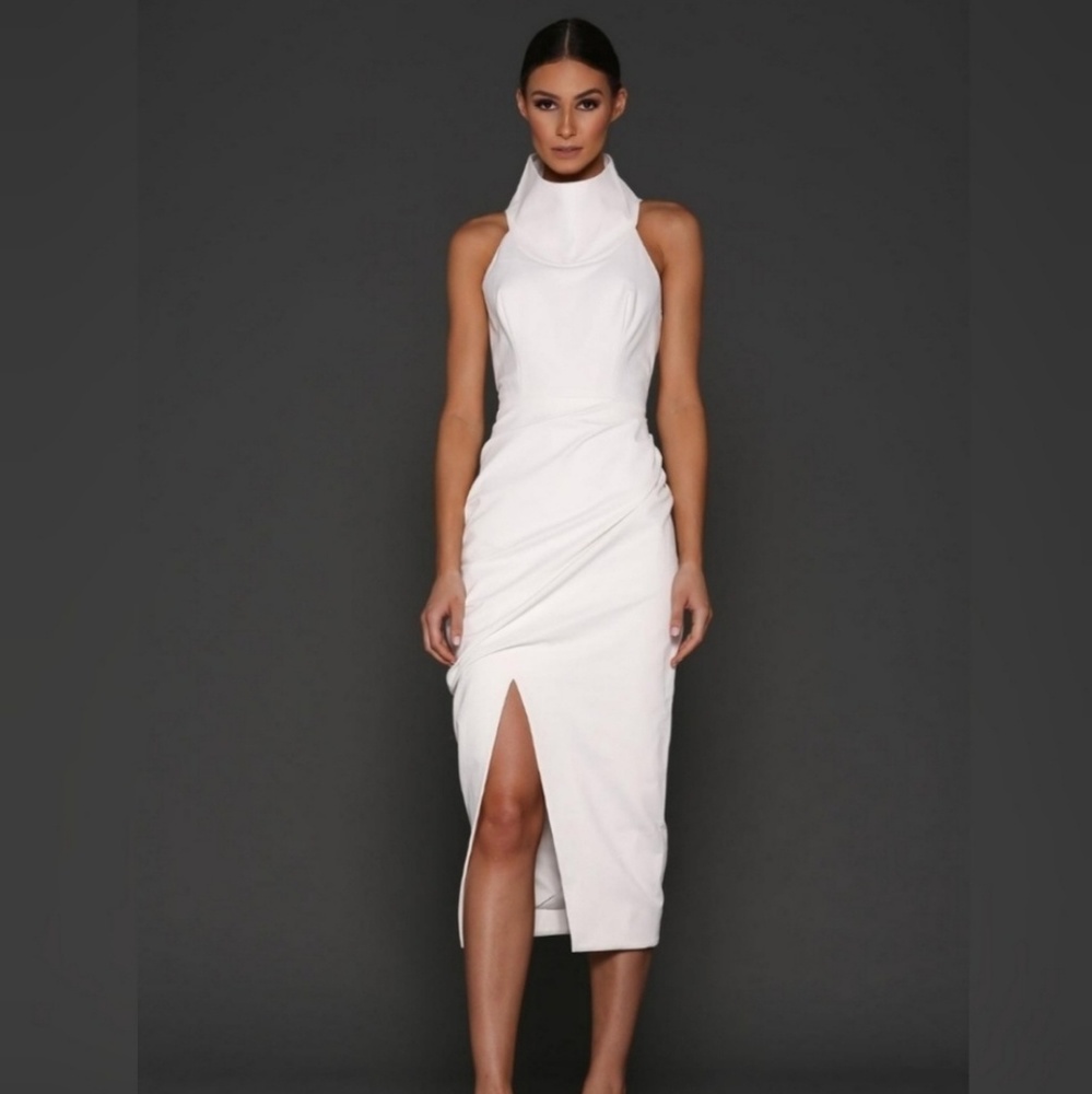 Couture White Evening Dress